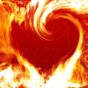 Mon journal lunaire du 9 septembre 2019 – Un coeur enflammé –